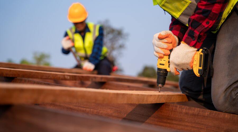 Expert tile roof repair services in Woodleaf, NC